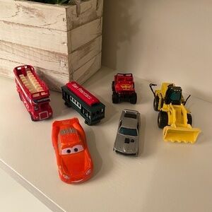 Lot of Vintage Cars Tonka San Francisco Sightseeing/Cars/Jeep/1997 Mustang Mach